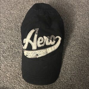 Black Aero Baseball Cap - Men's Accessory